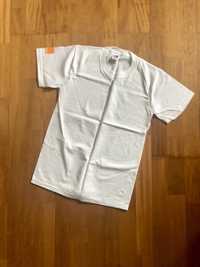 Koszulka t-shirt bawełniana logo biała Fruit of the Loom Orange