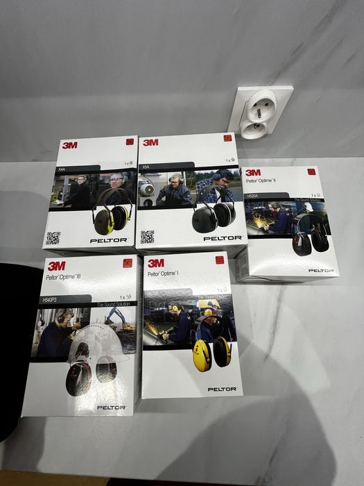 Zestaw ochronników sluchu 3m w torbie