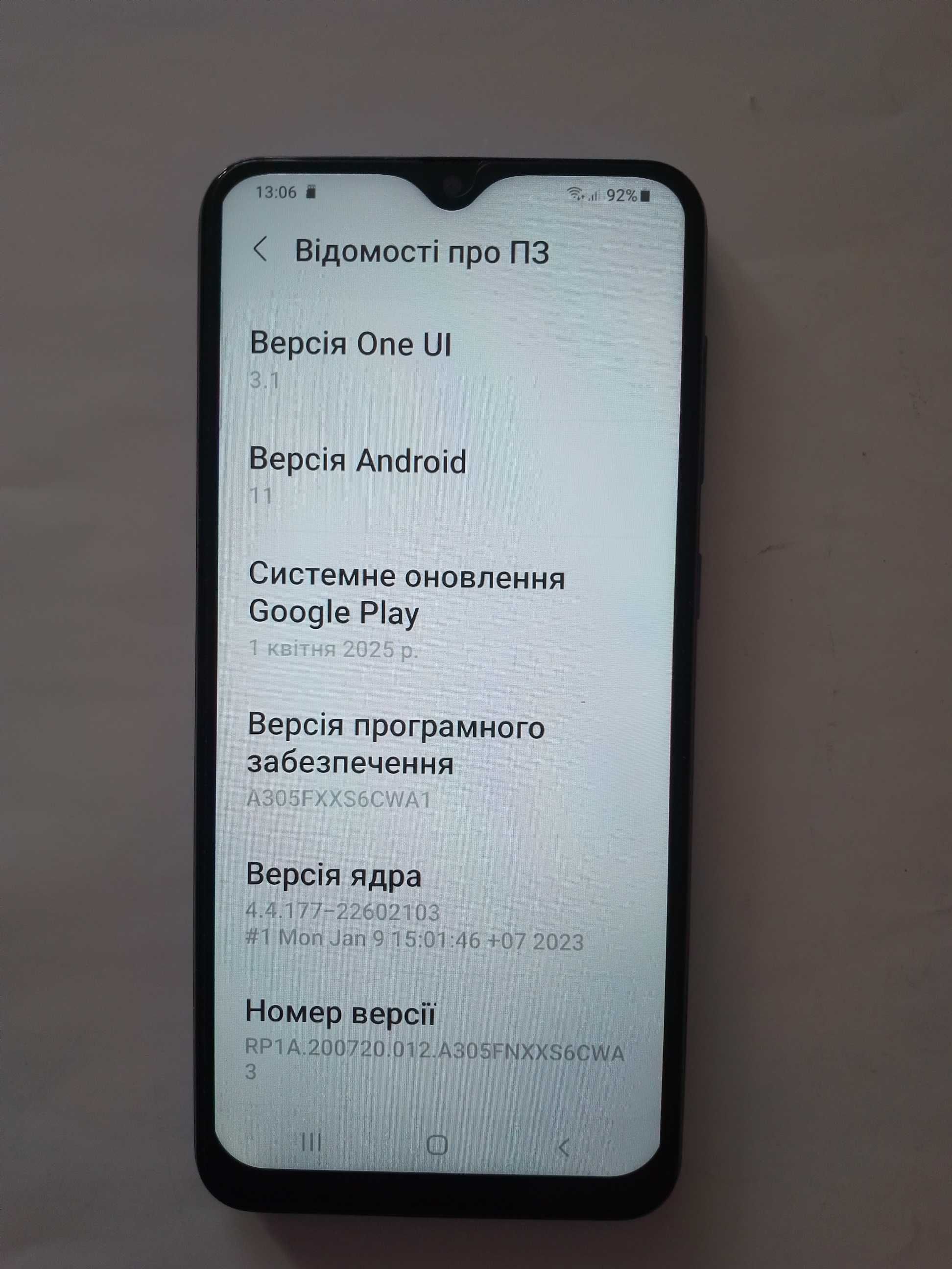 Смартфон Samsung Galaxy A30 3/32GB SM-A305FN/DS