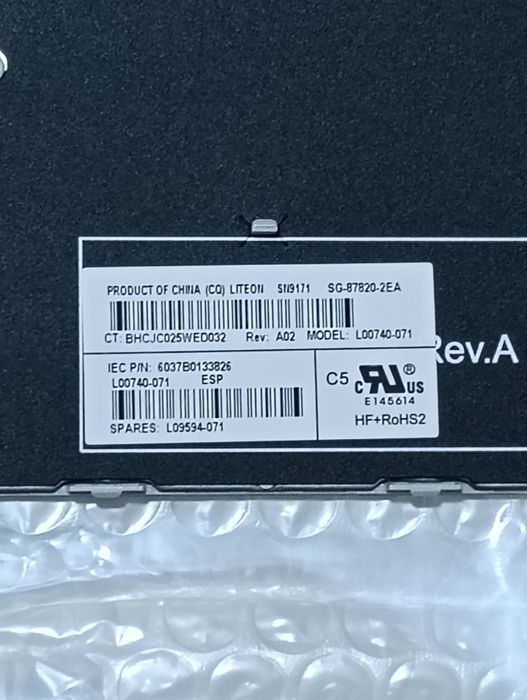 Teclado para HP novo