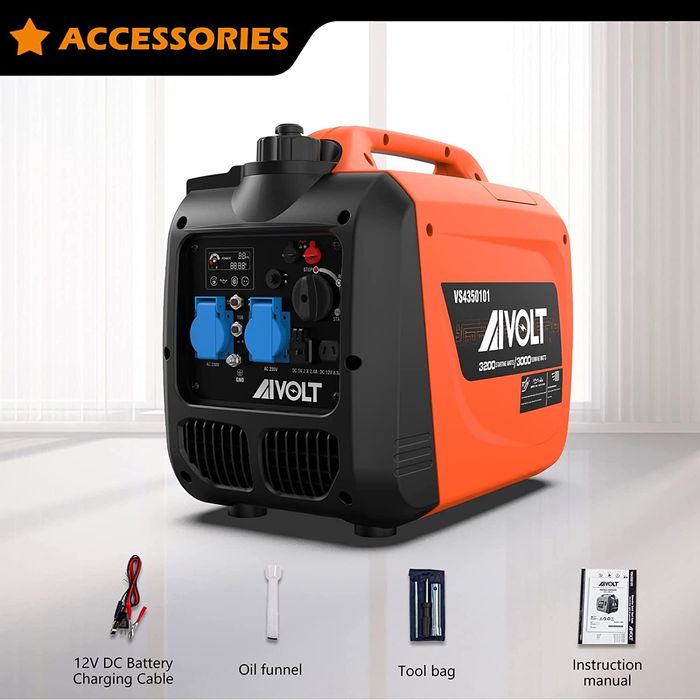 Генератор чистий сінус,новий Aivolt 3.2 kWt