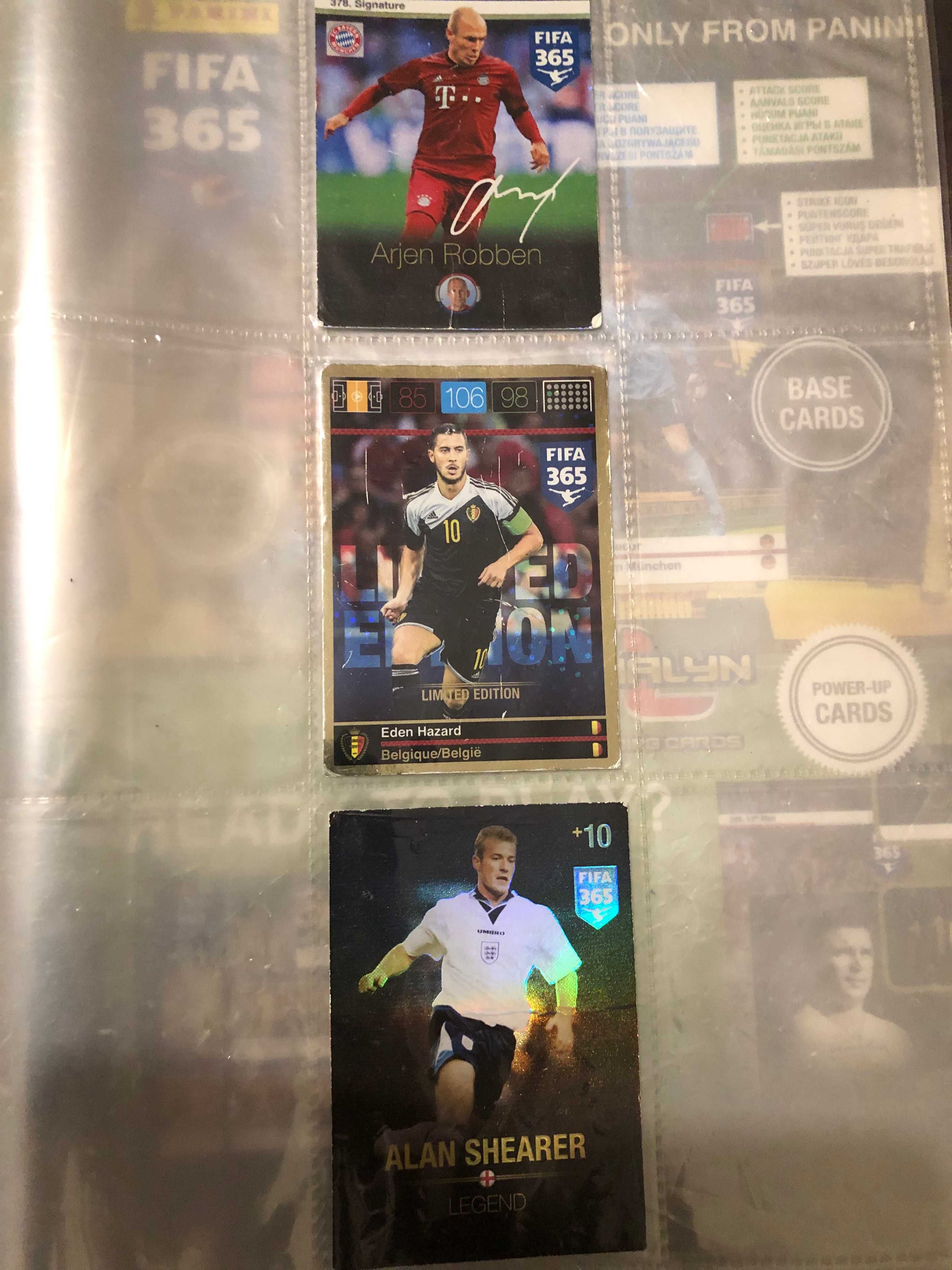 Zestaw albumów Panini FIFA 365+inne karty kolekcjonerskie pokemon, itp