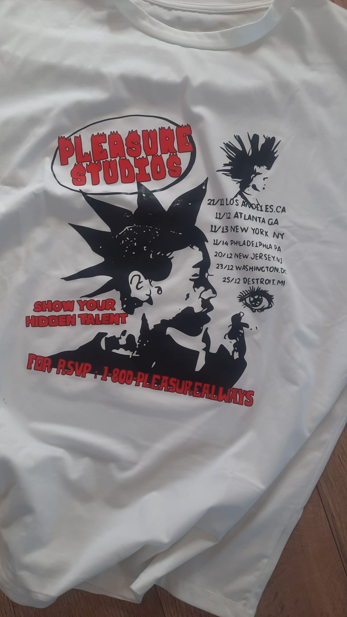 Koszulka oversize xxl punk rock