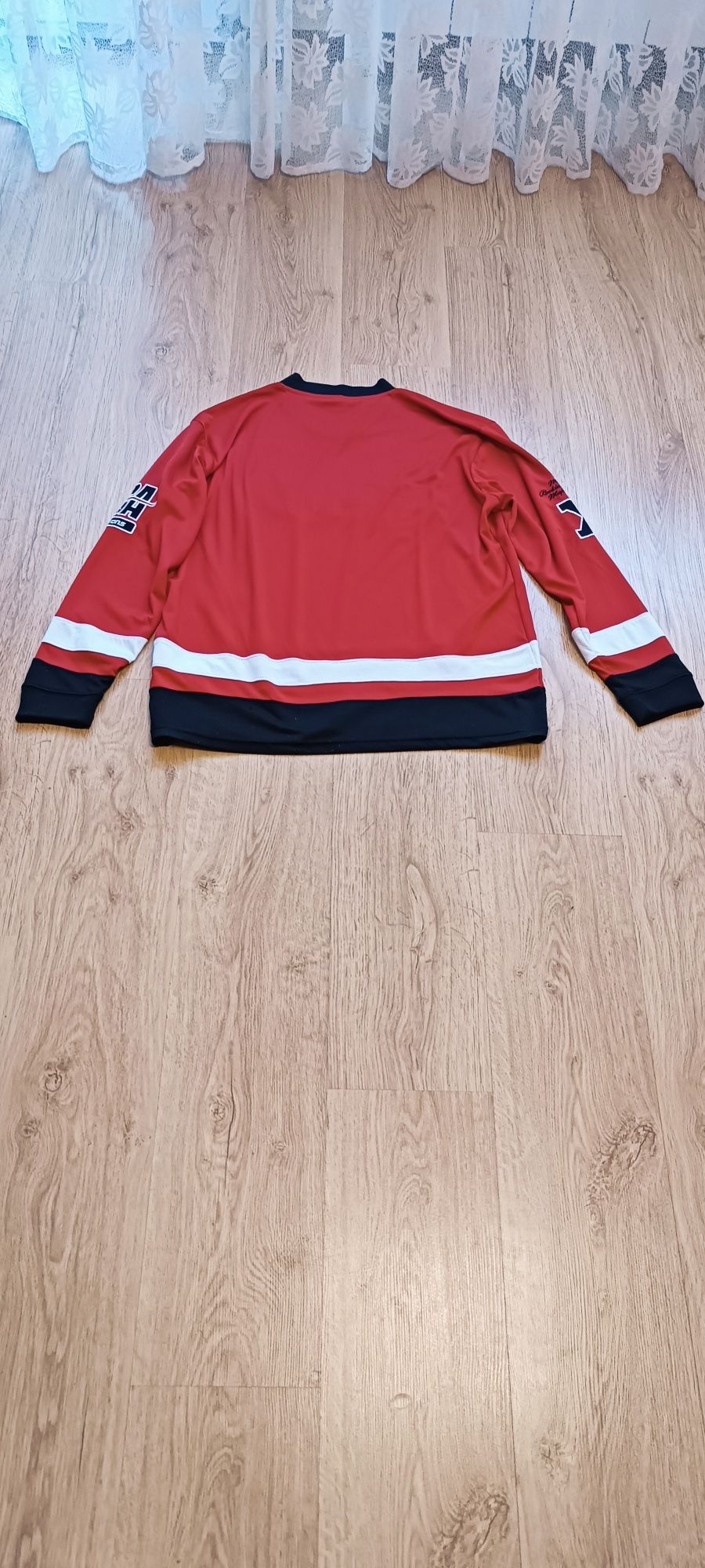 Czerwona bluzka MLB na dlugi rekaw (longsleeve) firmy FSBN.Rozmiar L