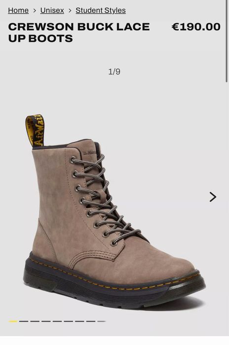 Чоловічі черевики Dr.Martens Khaki Original