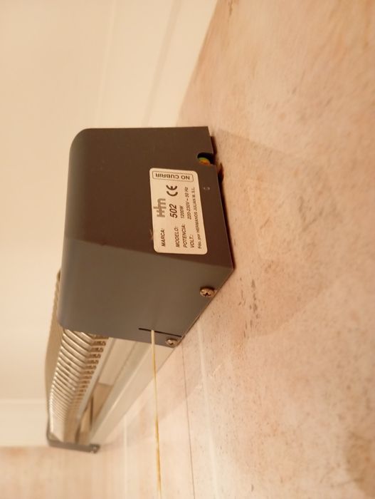 Aquecedor elétrico de parede