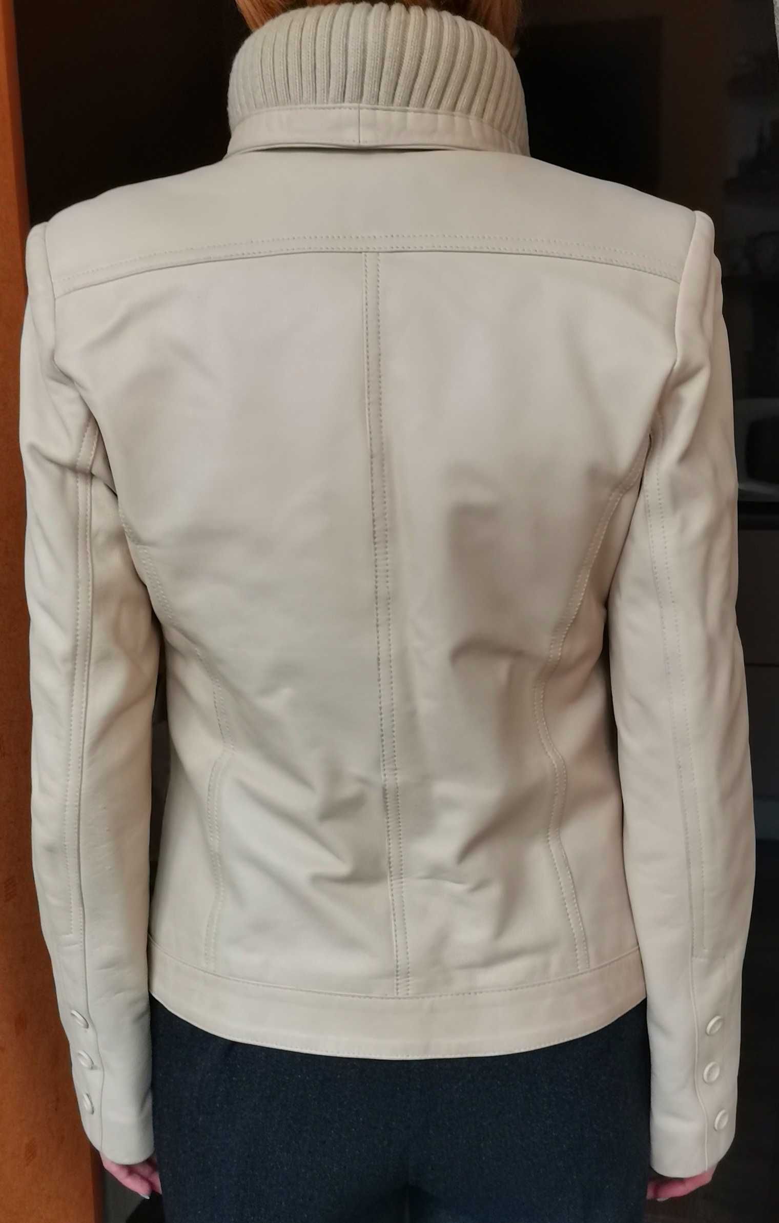 Женская куртка, натур. кожа,SASSO Италия, размер 42