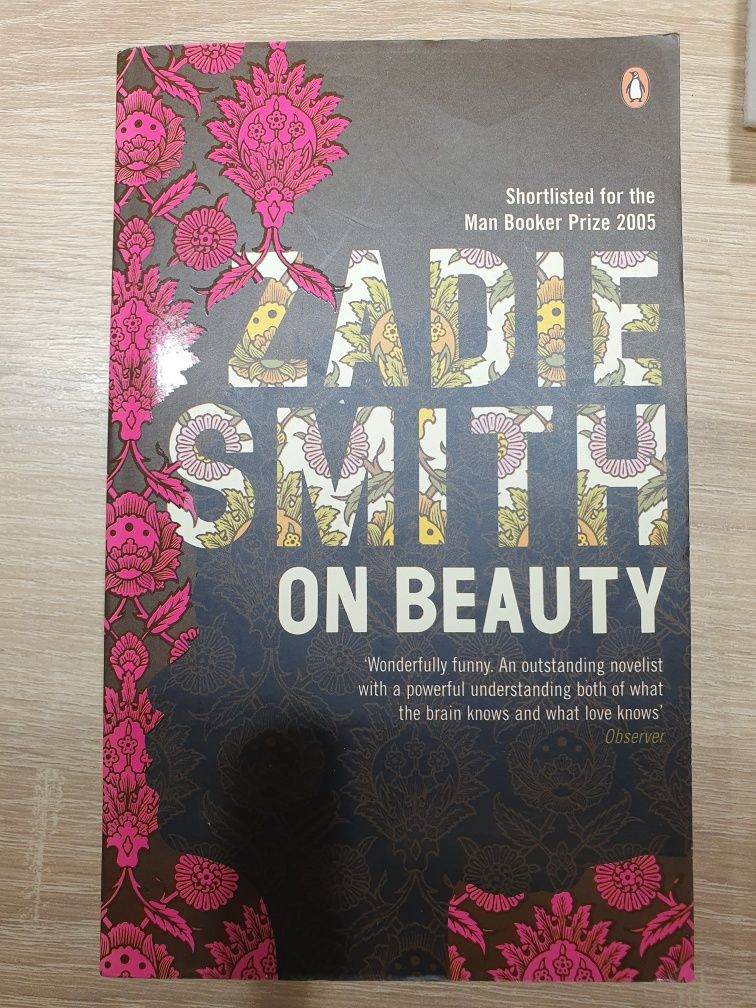 Książka On Beauty Zadie Smith w języku angielskim