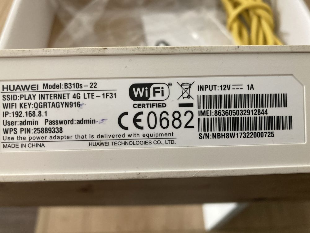 Router HUAWEI Lte B310