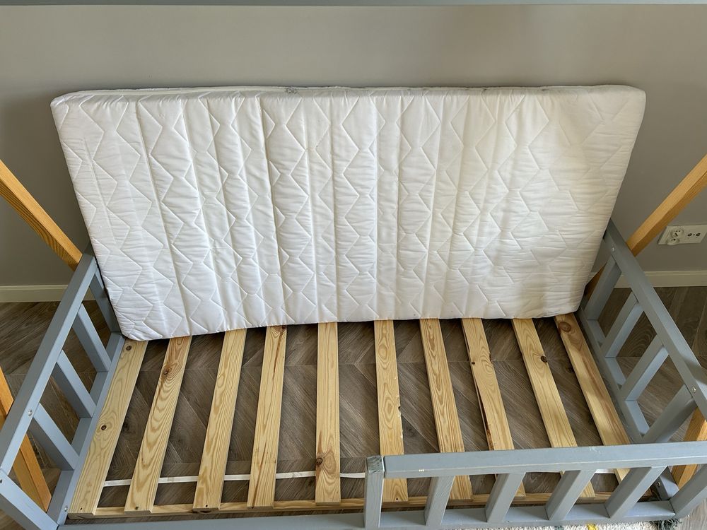 Łóżko dla dziecka 160x80 tipi namiot domek z materacem WAWA