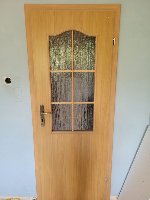 Drzwi wewnętrzne 70cm z ościeżnicą regulowaną