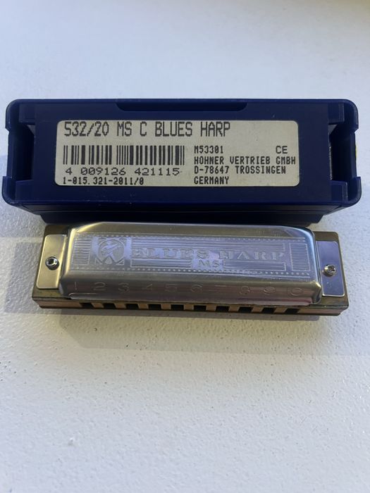 Harmonijki ustne Hohner Blues Harp MS
