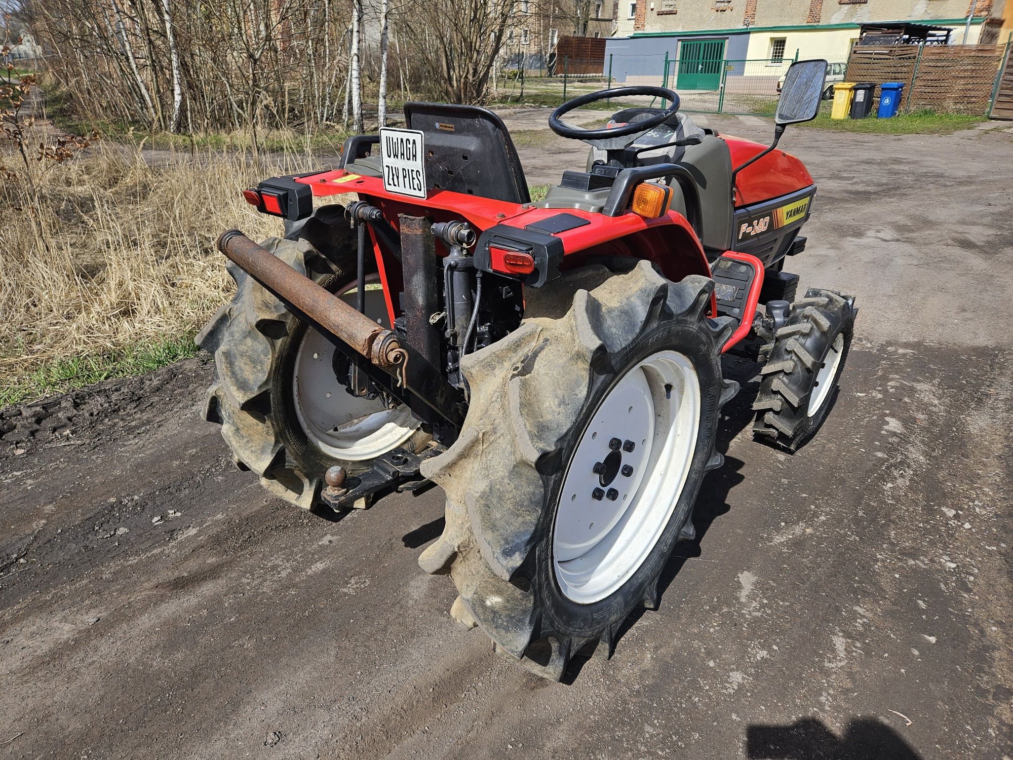 Ciągnik YANMAR F-180 4x4 4x2 18km