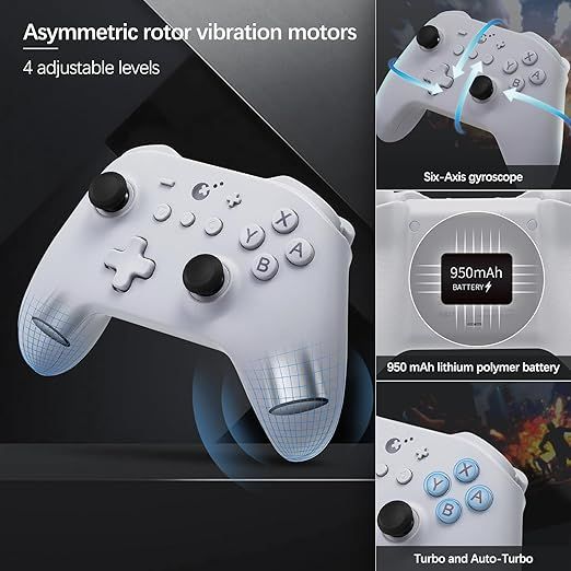 Kontroler AKNES GuliKit KK3 z joystickami Halla do Switch i PC