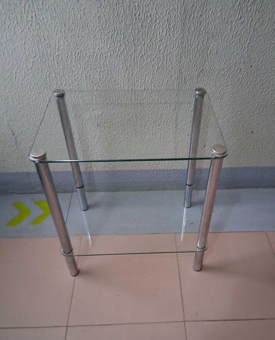 Mesa de Apoio em Vidro