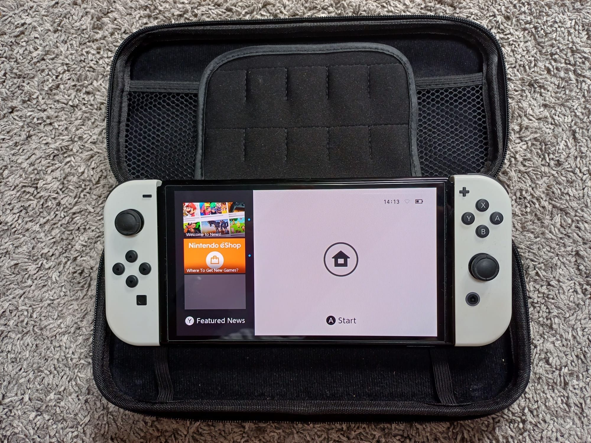 Nintendo switch OLED, pad, splatoon 2