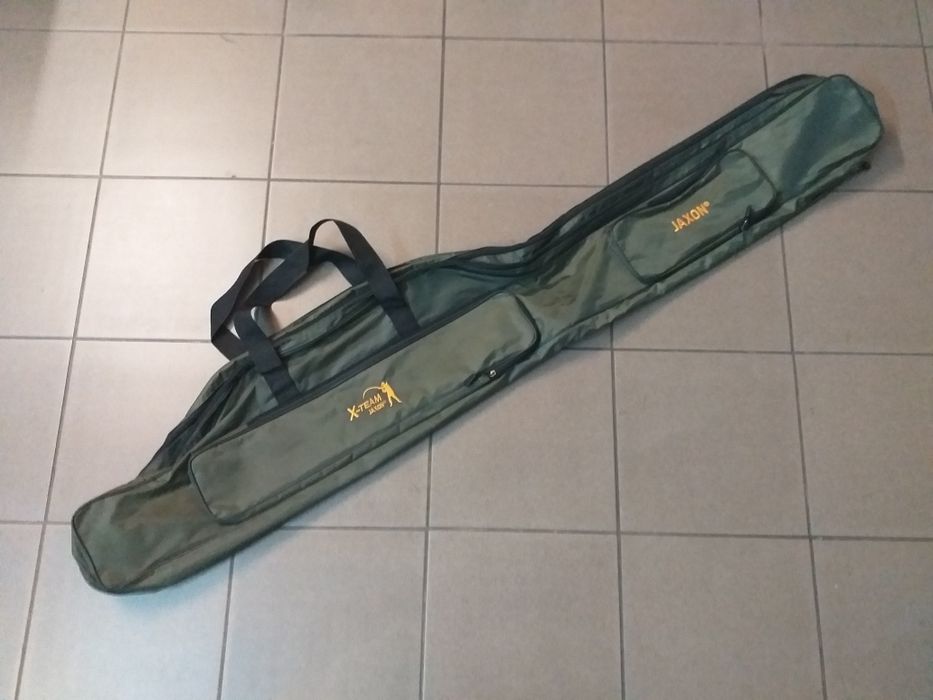 Pokrowiec wędkarski Jaxon 3 komorowy 150 cm
