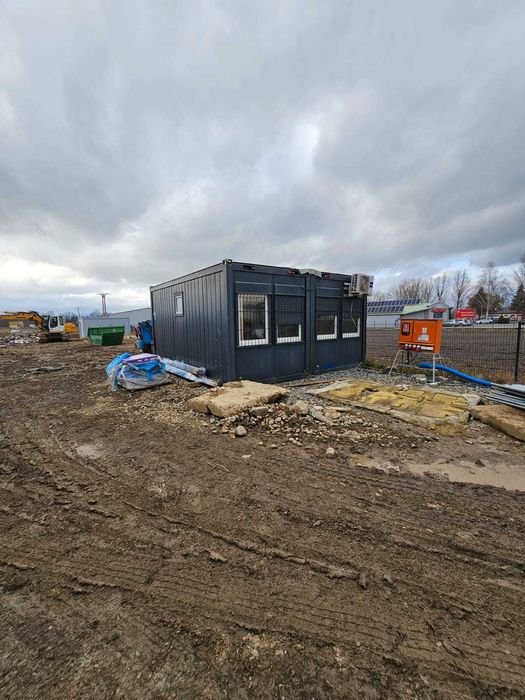 Kontener biurowy podwójny z klimatyzacją