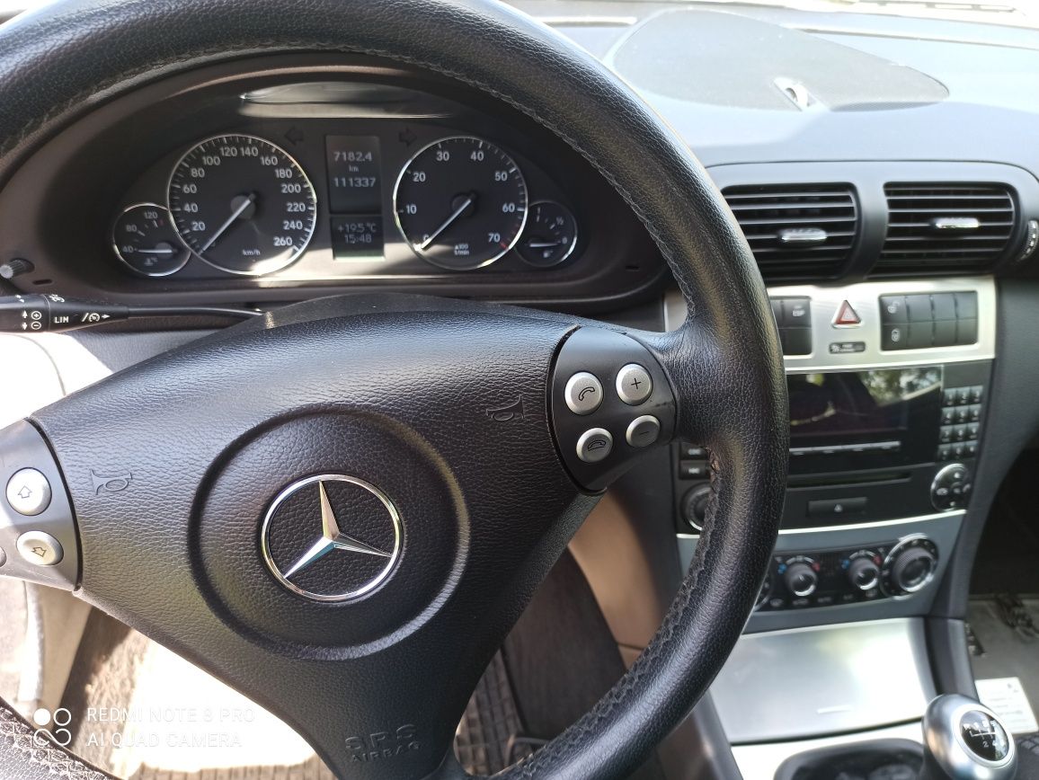 Mercedes CL 203 1.8 k 143 km 112 tys. Km 2005 rok manual benzyna