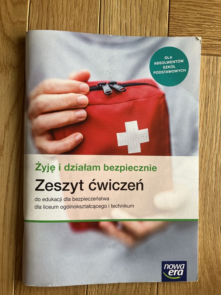 Żyję i działam bezpiecznie, zeszyt ćwiczen do EDB, uzywany