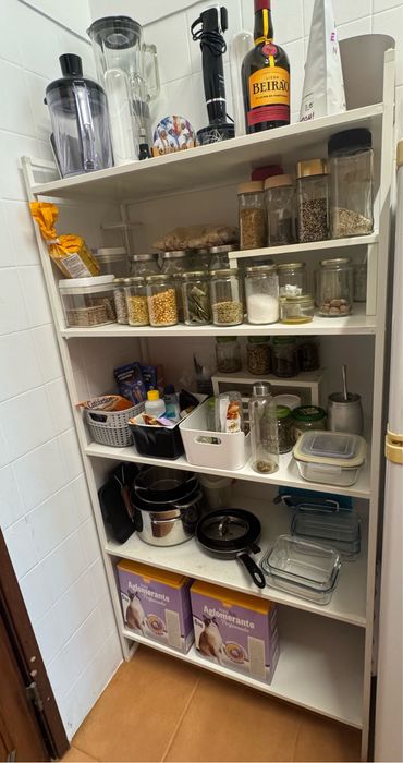 Estanteria metal branco Ikea