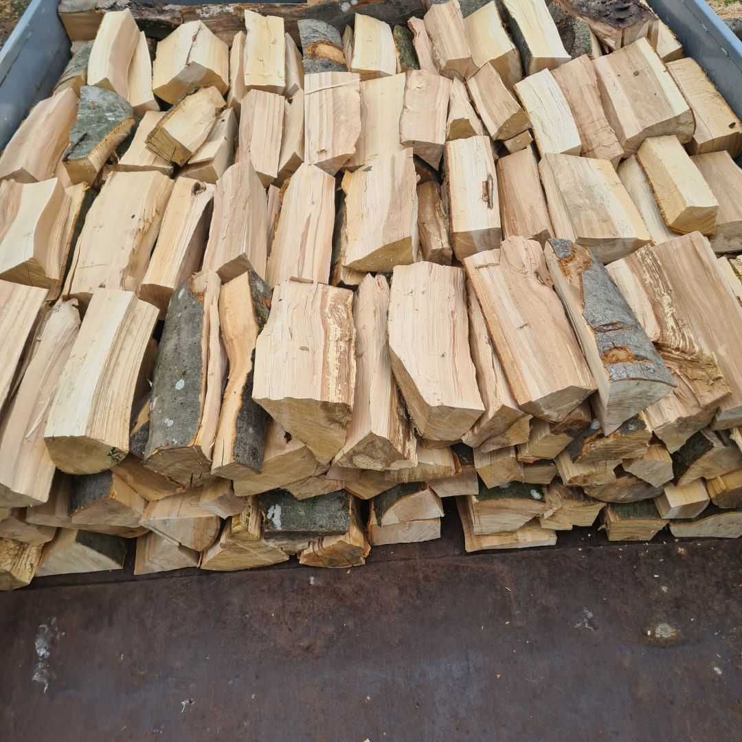 Drewno Kominkowe Opałowe Buk Brzoza Świerk Dąb Sosna