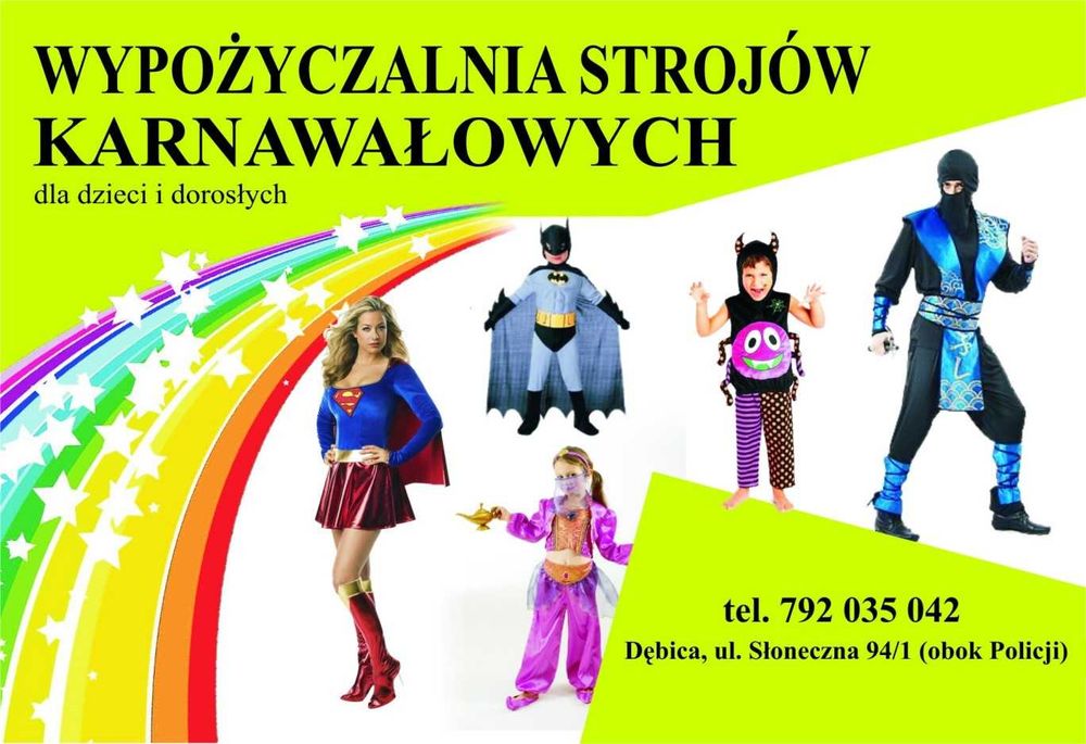 Wypożyczalnia strojów karnawałowych
