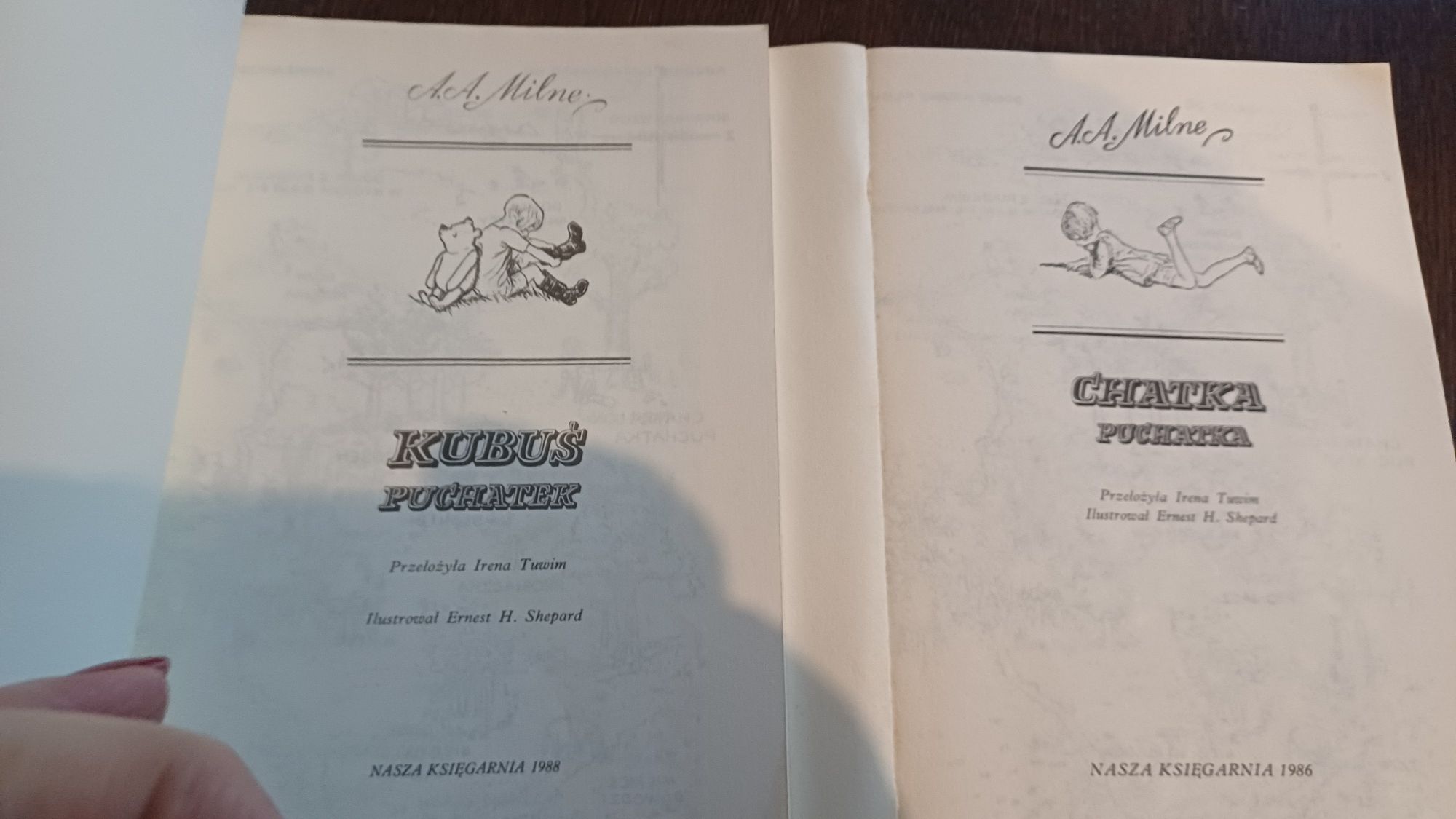 Kubuś Puchatek i Chatka Puchatka autor: A. A. Milne