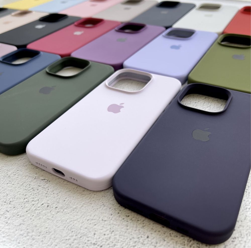 Силиконовый чехол silicone case на iphone айфон силіконовий чохол