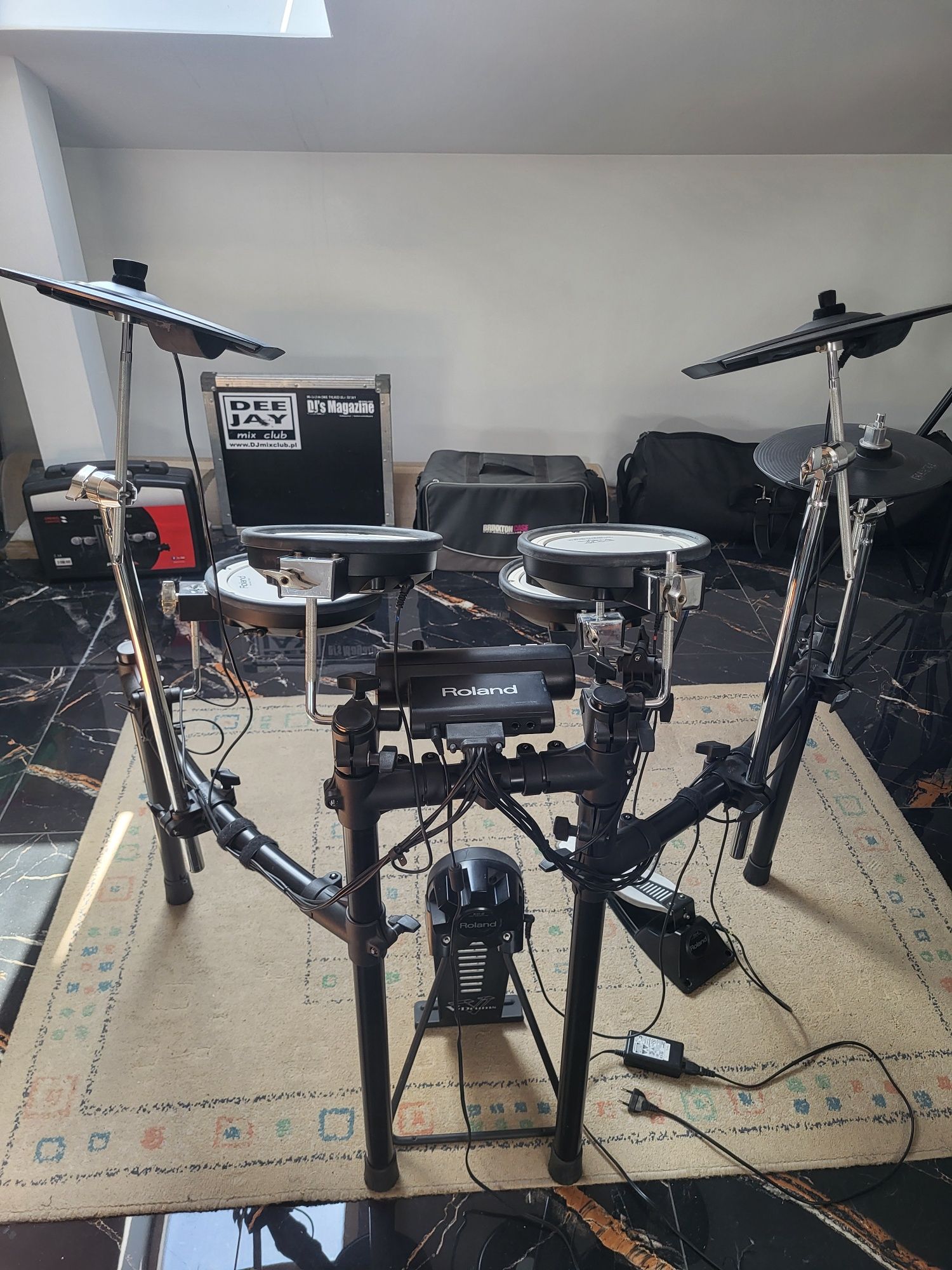 Perkusja Roland elektroniczna. Cały V Drums.