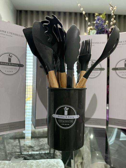 Novo Kit 12 utensilios de cozinha