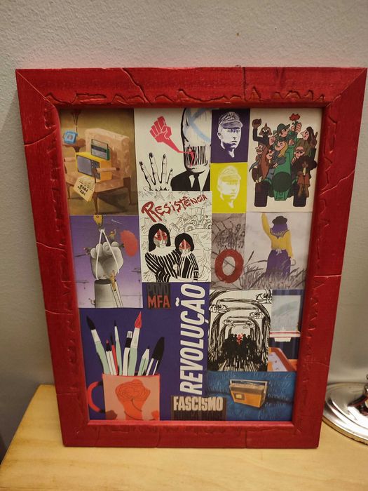 Quadros comemorativos do 25 de abril