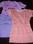 T shirt dziewczęcy letni mix 3szt r.146