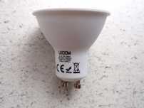 Żarówki LED GU10 3W 3000k kolor biały ciepły