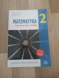 Matematyka 2 - zakres rozszerzony, podręcznik