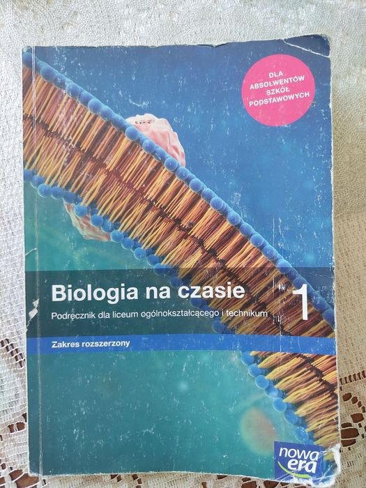 Biologia na czasie 1 podręcznik zakres rozszerzony