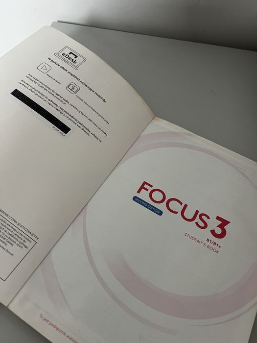 Focus 3 Ksiazka do angielskiego podrecznik dla liceow i technikow ang