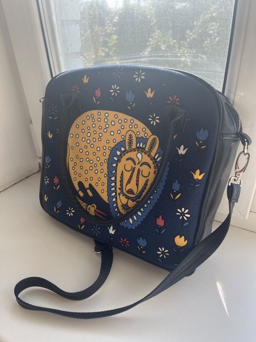 Велика сумка на плече із зображенням картини Приймаченко