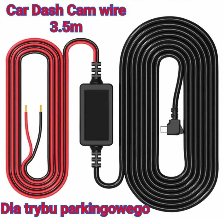 CarDash Cam wire - przewód trybu parkingowego/ ACU protect