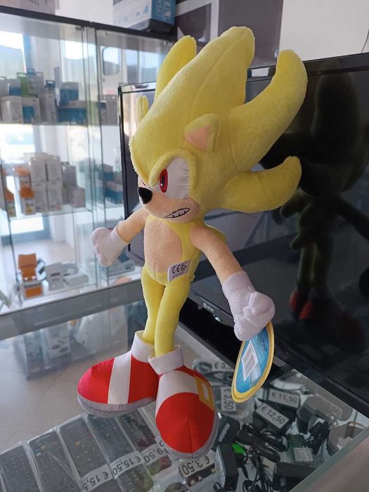 PROMO:Peluche SuperSonic Modern - Sonic2 35cm