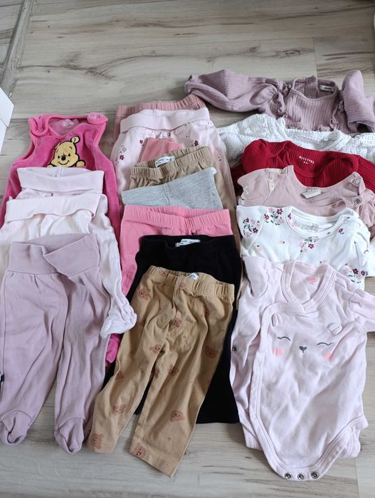 Zestaw ciuszkow dla dziewczynki 68