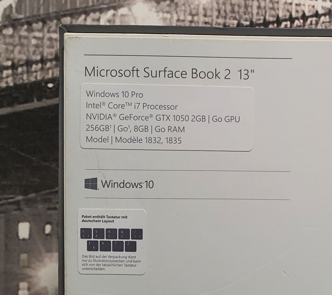 Microsoft surface book 2 "13"