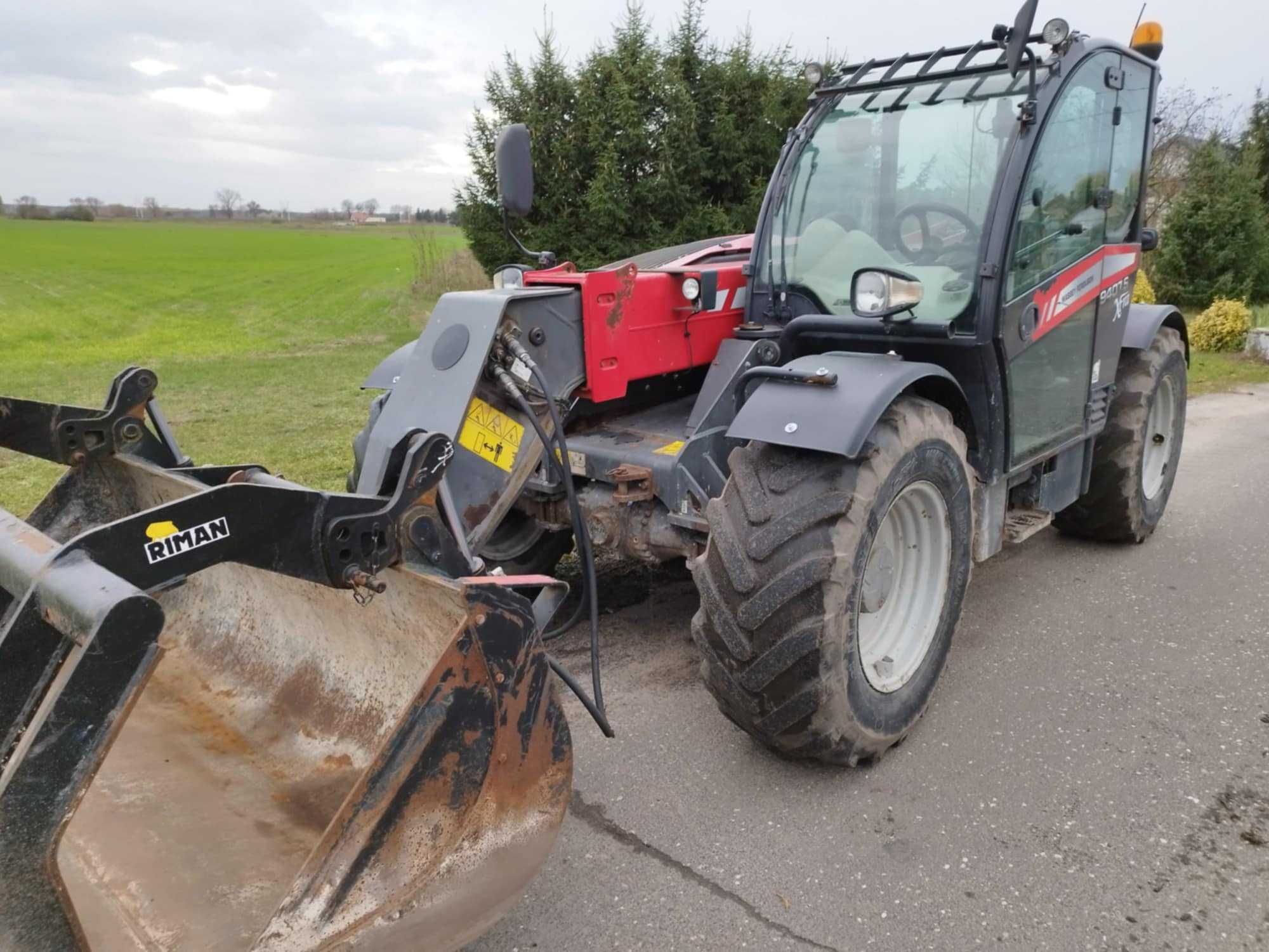 Ładowarka teleskopowa Massey Ferguson 9407S xtra/ Bobcat sprowadzona