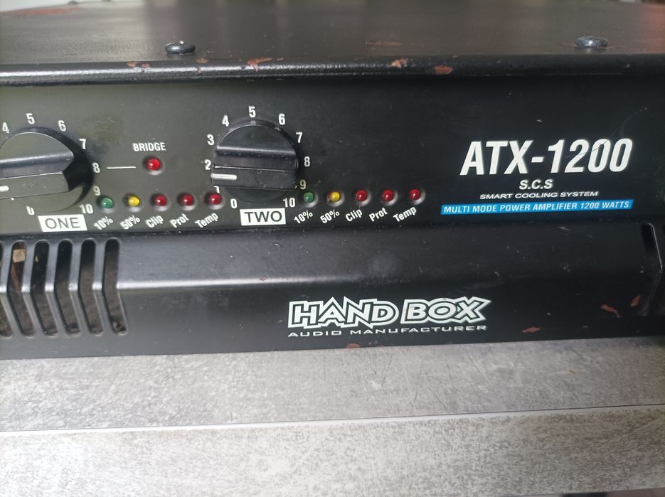Końcówka mocy wzmacniacz hand box ATX 1200