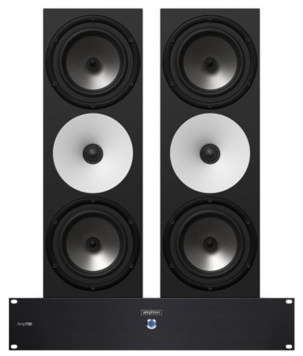Amphion Two18 + Amp500 + cabos