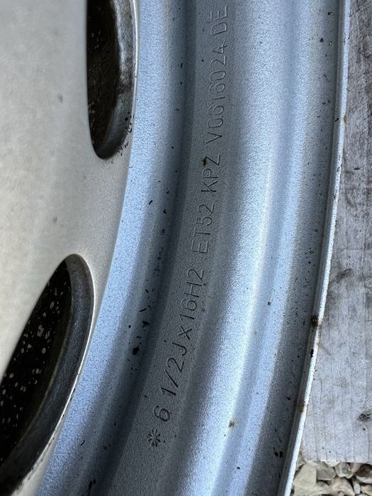 4xfelga stalowa 16” VW T5/T6 (5x120 ET52)