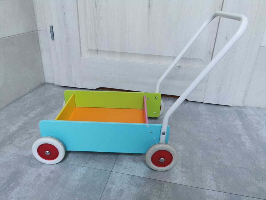 Micki chodzik wózek pchacz drewniany dla dziecka