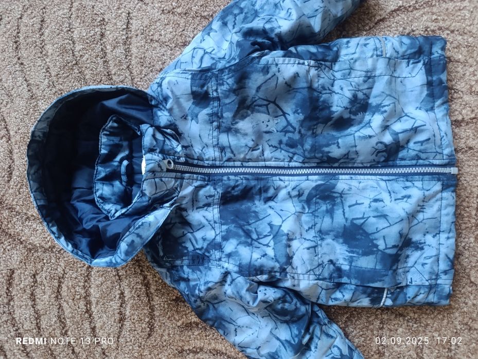 Куртка еврозима на мальчика легкая