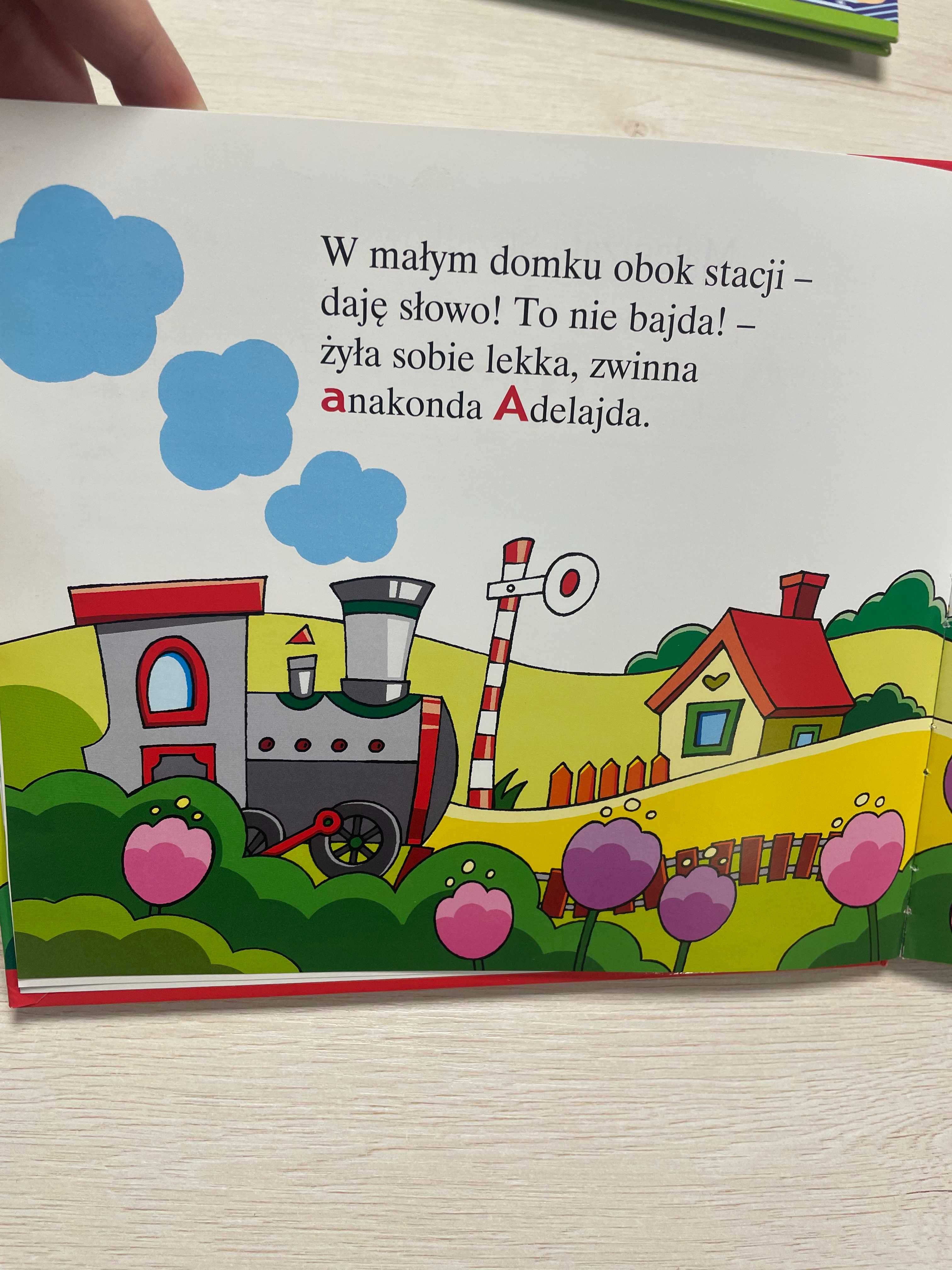 książka z serii ABC uczę się "A jak anakonda"