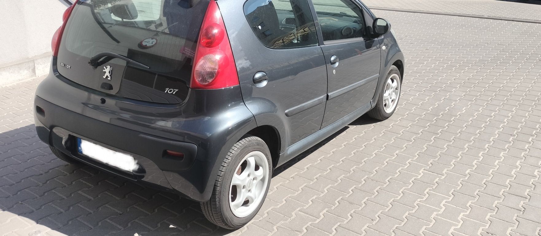 Peugeot 107/Toyota Aygo 1.0 benzyna 5Drzwi/klima/ISOFIX/zarej.w Polsce